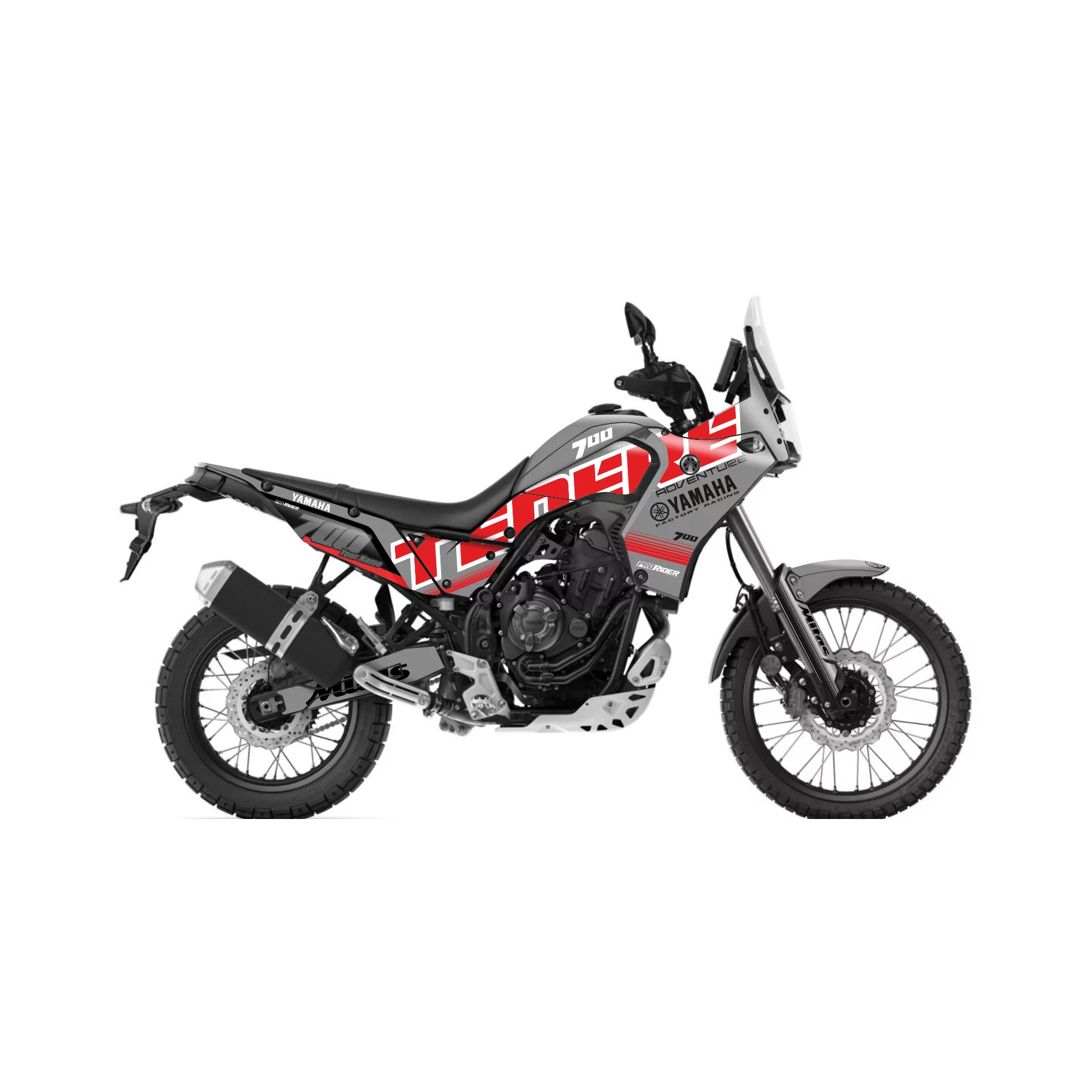 Dekor Motorrad Dekor 700 ténéré mitas BITUME