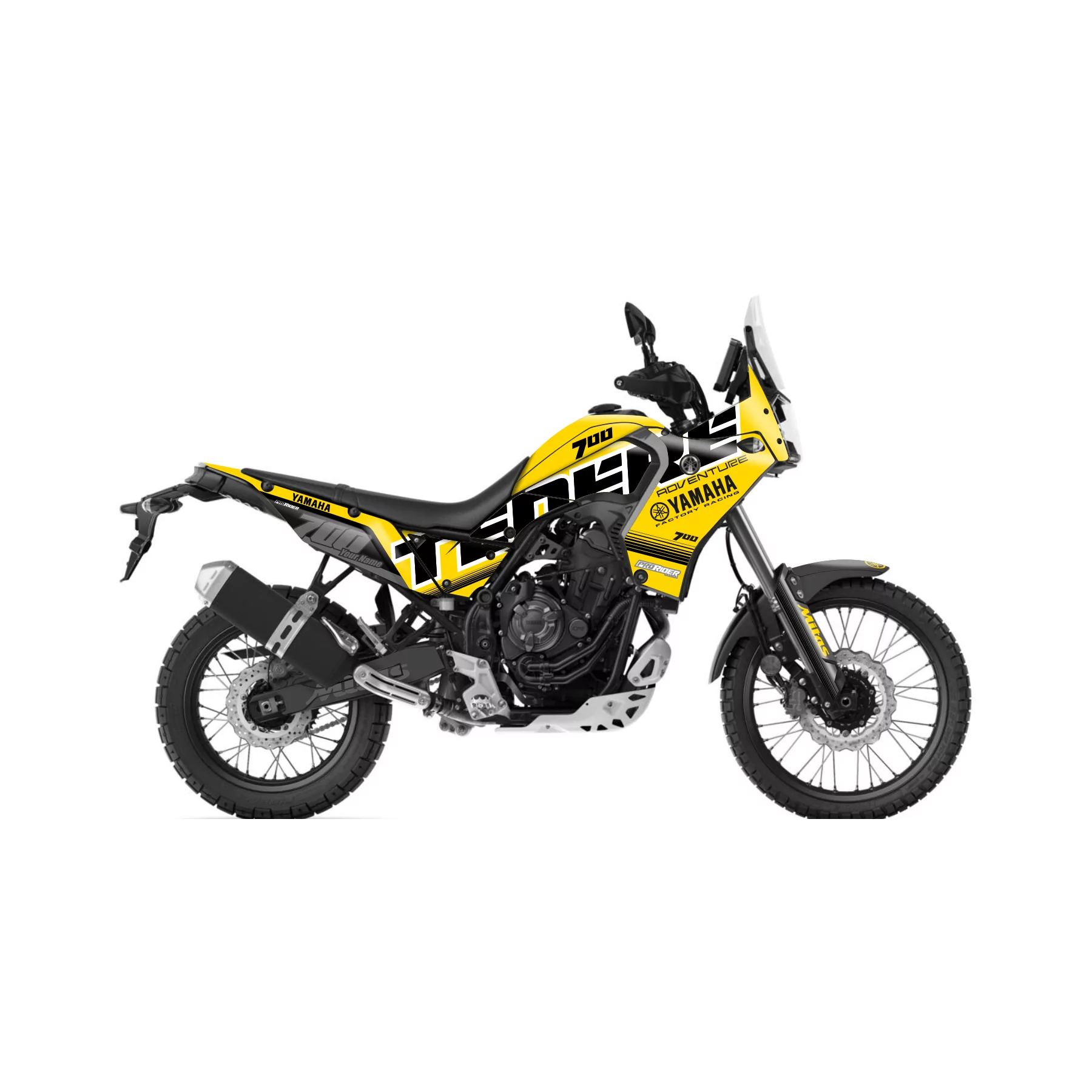 Kit adesivos moto Kit adesivos 700 ténéré mitas SUN