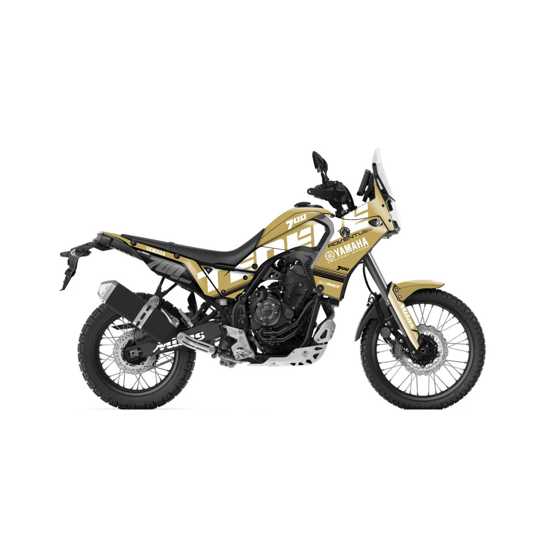 graphics motorcycle kit graphics 700 ténéré mitas SAND