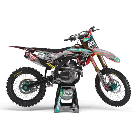 Kit adesivos moto KIT ADESIVOS Motocross PERSO HONDA RYDERS