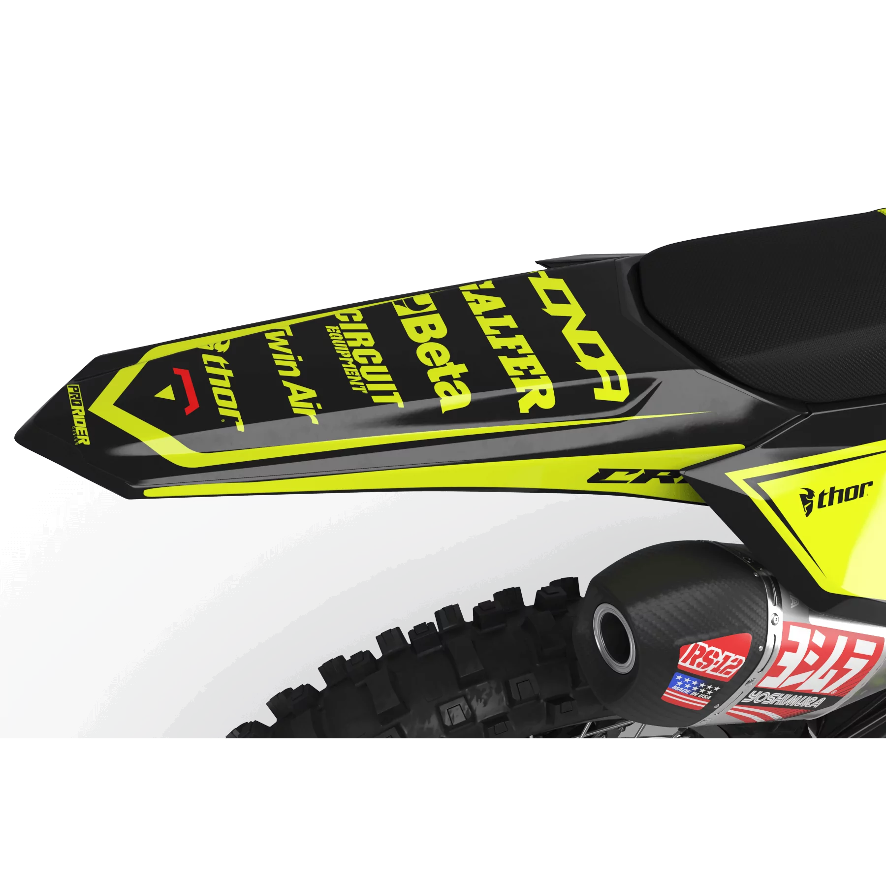 Kit adesivos moto Kit adesivos Motocross FLUO PERSO HONDA PRO