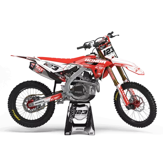 KIT ADESIVOS moto Kit adesivos Motocross HONDA PERSO CROSSGRIPP
