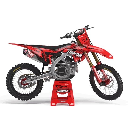 Kit adesivos moto KIT ADESIVOS Motocross HONDA PRO CIRCUIT R/B