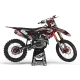 GRAPHICS kit moto Graphics Motocross HONDA MOTUL BLACK/WHITE