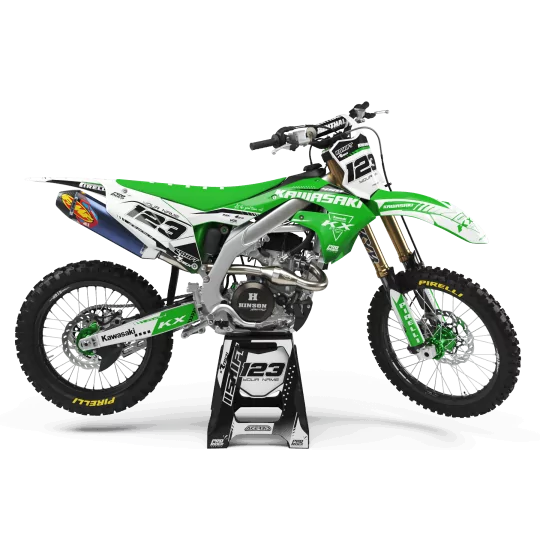 Kit adesivos moto KIT ADESIVOS KAWASAKI PERSONALIZADO EMPIRE