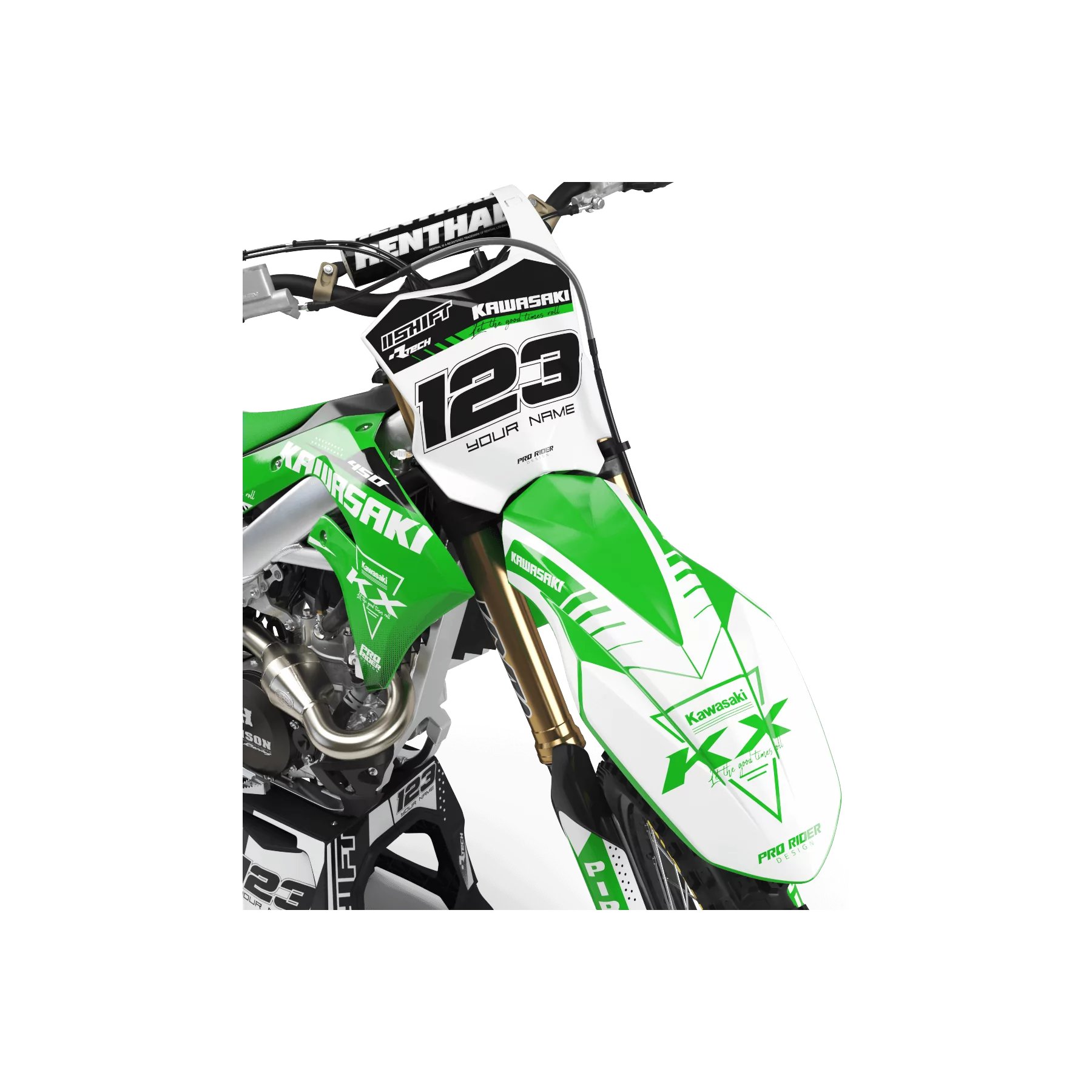 Kit adhesivos moto KIT ADHESIVOS KAWASAKI PERSO EMPIRE