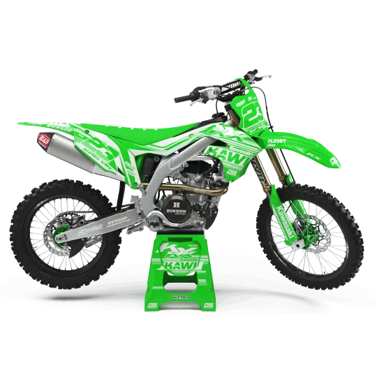 Kit adhesivos moto KIT ADHESIVOS KAWASAKI PRO CIRCUIT G/W
