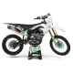Stickerset moto STICKERSET Motocross KAWASAKI EVS black and white