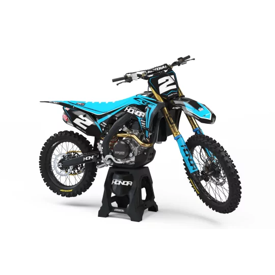 Kit adesivos moto KIT ADESIVOS Motocross HONDA BLUE STAR