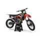 Stickerset moto STICKERSET Motocross HONDA BLACKUP RED TOUCH