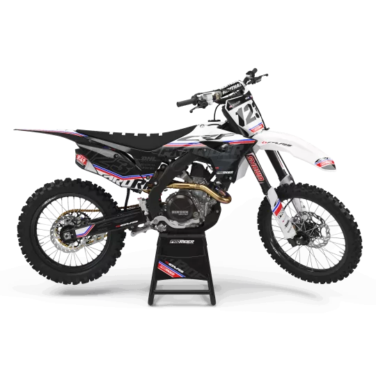Kit adesivos moto KIT ADESIVOS Motocross HONDA EVS FRENCH TOUCH