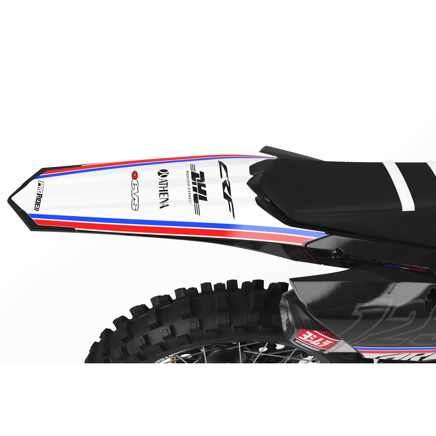 Kit adesivos moto KIT ADESIVOS Motocross HONDA EVS FRENCH TOUCH