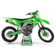 DEKOR Motorrad Dekor Motocross KAWASAKI MOTUL GREEN/WHITE