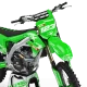 Moto-Dekorkit DEKOR Motocross KAWASAKI MOTUL GREEN/WHITE