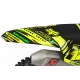 Motorstickerset Stickerset Motocross FLUO PERSO KAWASAKI JUST1