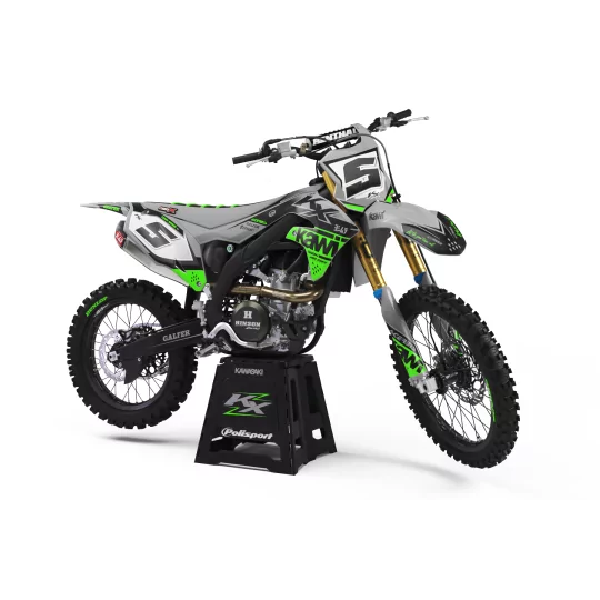 KIT ADESIVOS moto Kit adesivos Motocross KAWASAKI MATE FINISH