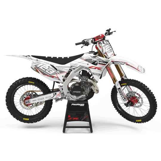 Kit adesivos moto KIT ADESIVOS Motocross HONDA VERTEX WHITE (REF:PRDA39A3)