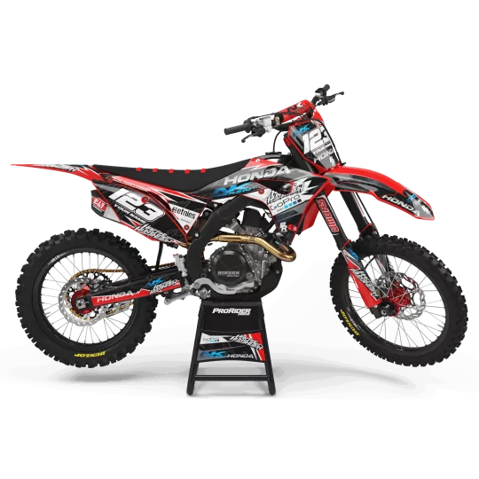 Kit adesivos moto KIT ADESIVOS Motocross HONDA GO PRO hart and huntington a preço Excepcional (REF:PRDA38A)