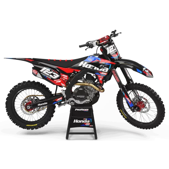 Kit de adesivos moto KIT ADESIVOS Motocross HONDA JGR Alta Qualidade para Motocross 1989 a 2019 (REF:PRDA37A)