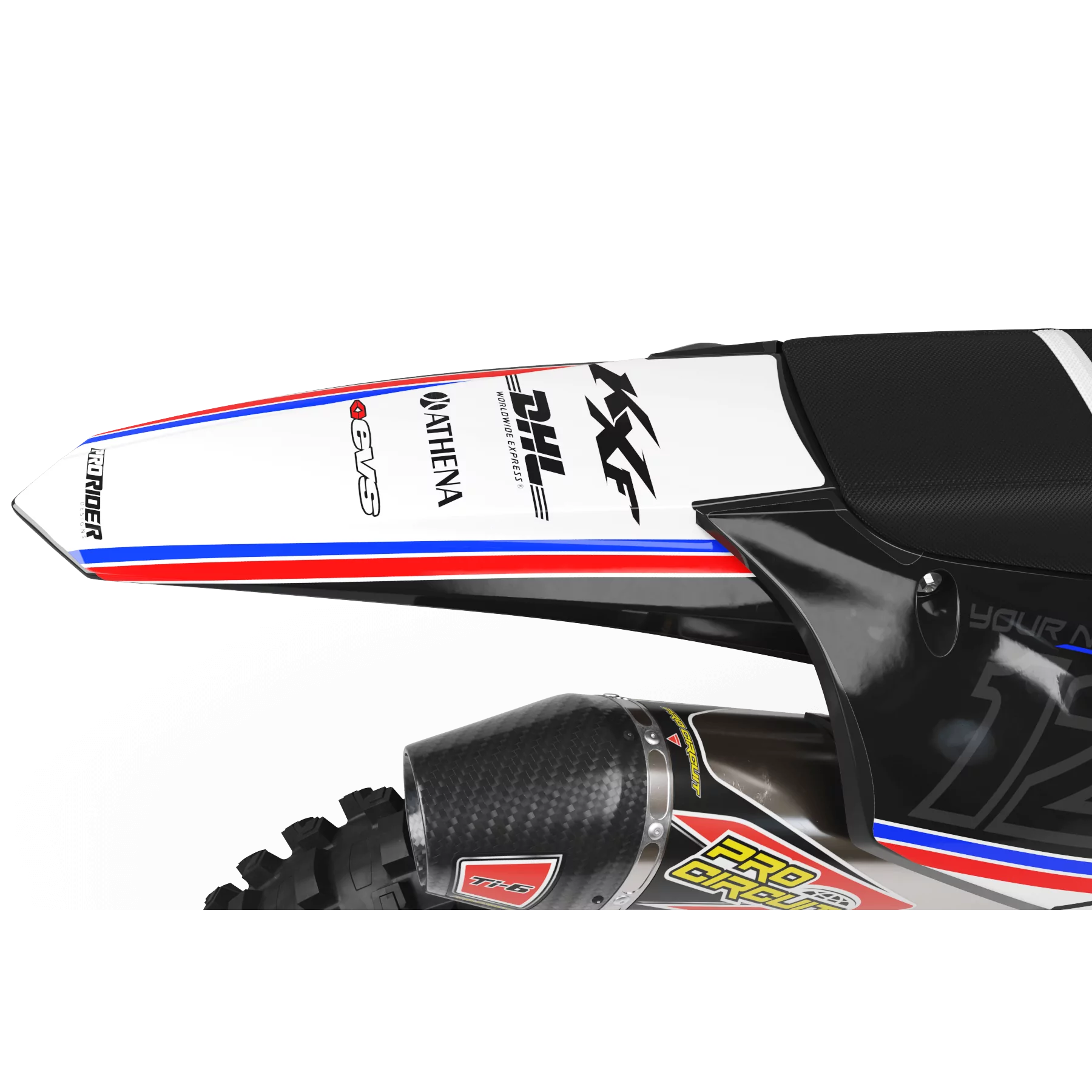 GRAPHICS Moto Graphics Motocross KAWASAKI EVS FRENCH TOUCH