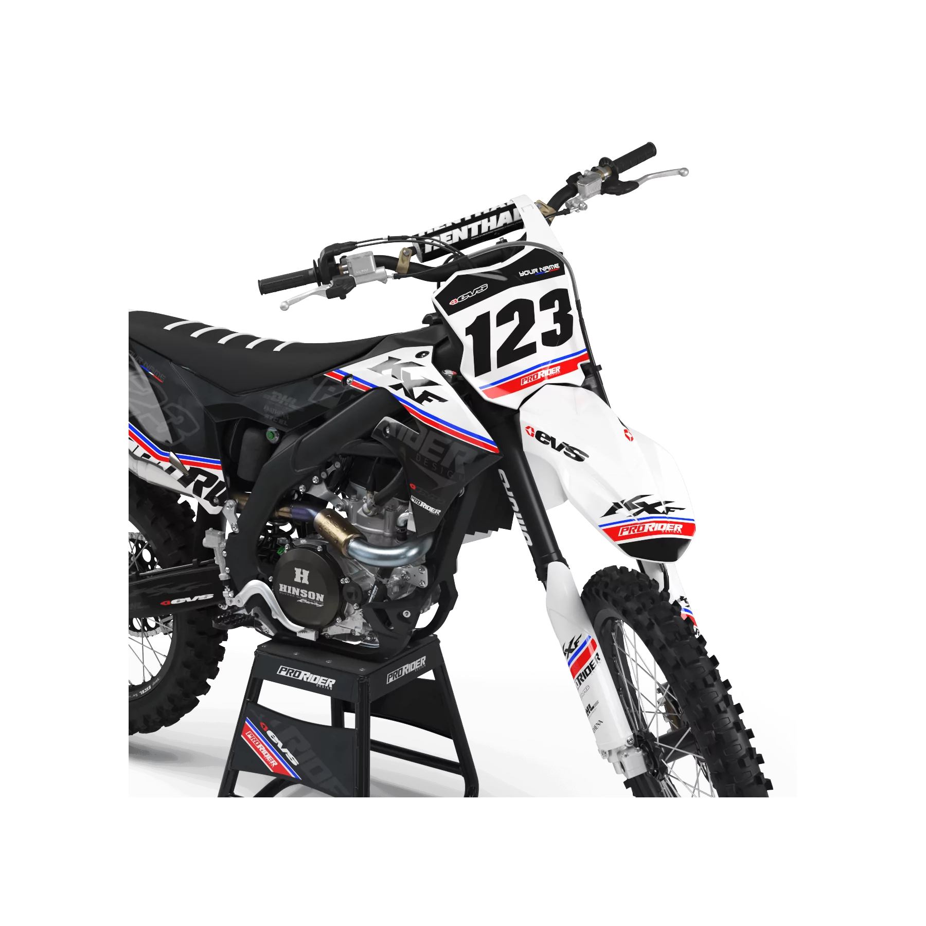 GRAPHICS moto Graphics Motocross KAWASAKI EVS FRENCH TOUCH