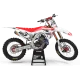 STICKERSET moto Stickerset Motocross HONDA BUD RACING WIT|ROOD (REF:PRDA36A2)