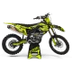 Kit de adesivos moto Kit adesivos Motocross FLUO PERSO KAWASAKI HART AND HUNTINGTON