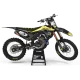 Kit adesivos moto KIT ADESIVOS Motocross HONDA BUD RACING PRETO|AMARELO (REF:PRDA36A4)