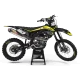 Moto stickerset Stickerset Motocross KAWASAKI BUD RACING ZWART|GEEL (REF:PRDA36B4)