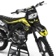 Kit adesivos moto Kit adesivos Motocross KAWASAKI BUD RACING PRETO|AMARELO (REF:PRDA36B4)