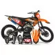 Kit adesivos moto KIT ADESIVOS Motocross PERSO PATTERN ORANGE