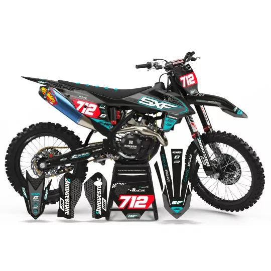 Kit adesivos moto KIT ADESIVOS Motocross PERSO PATTERN