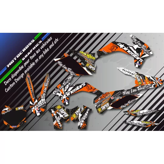 Grafiche moto GRAFICHE PERSO ALPINESTARS 400 dvx 04-08
