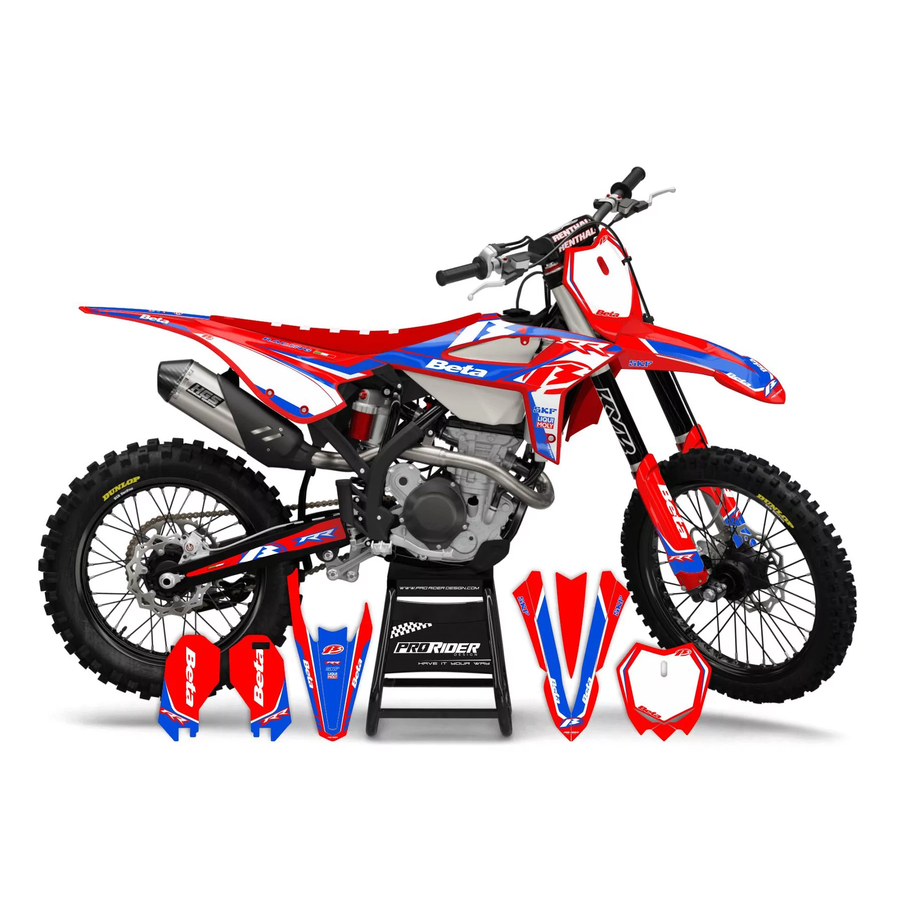 Grafiche moto GRAFICHE MOTOCROSS BETA ALL 'RIDERS