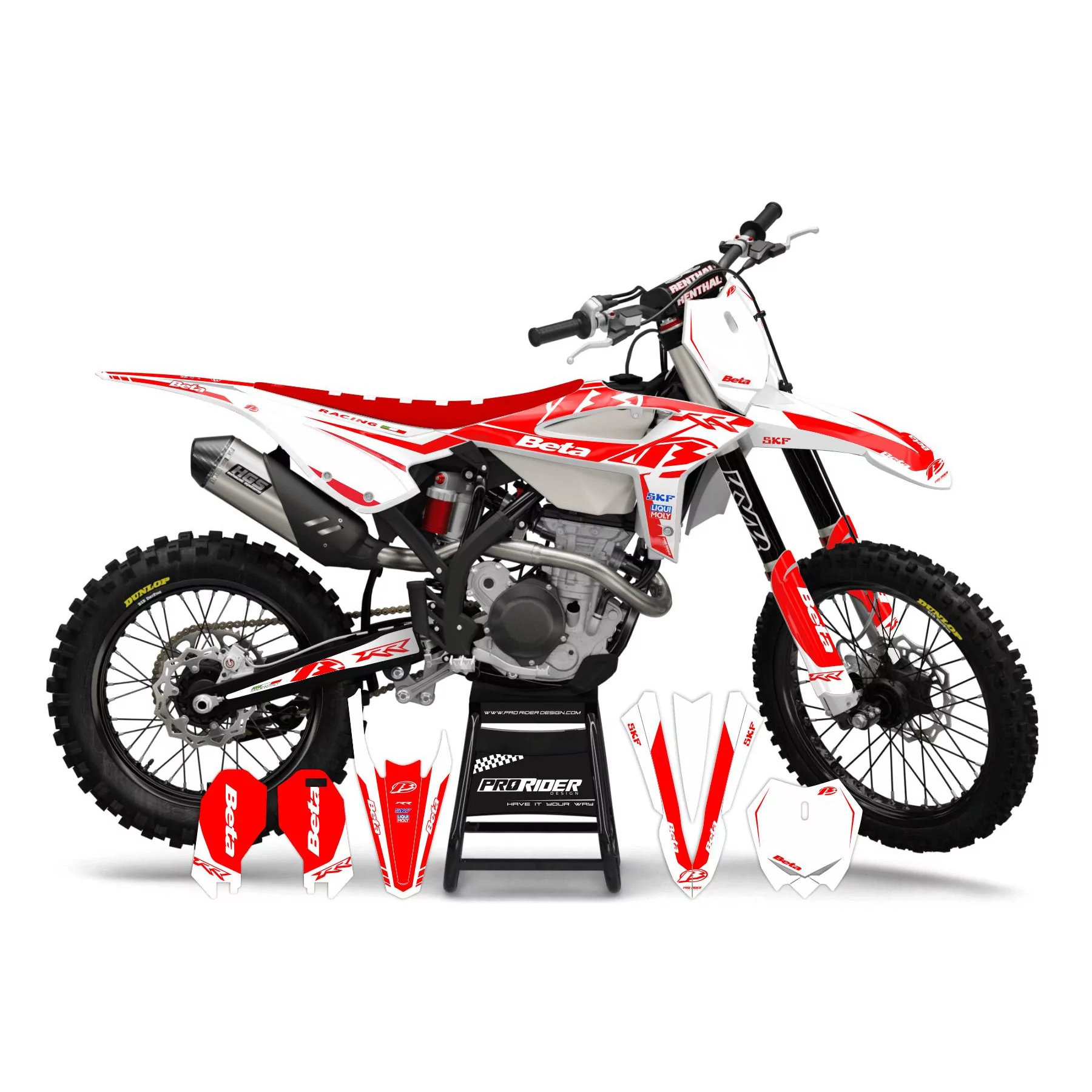 Kit déco moto KIT DECO MOTOCROSS BETA ALL 'RIDERS S3