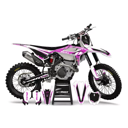 Stickerset motor STICKERSET MOTOCROSS BETA ALL 'RIDERS F5