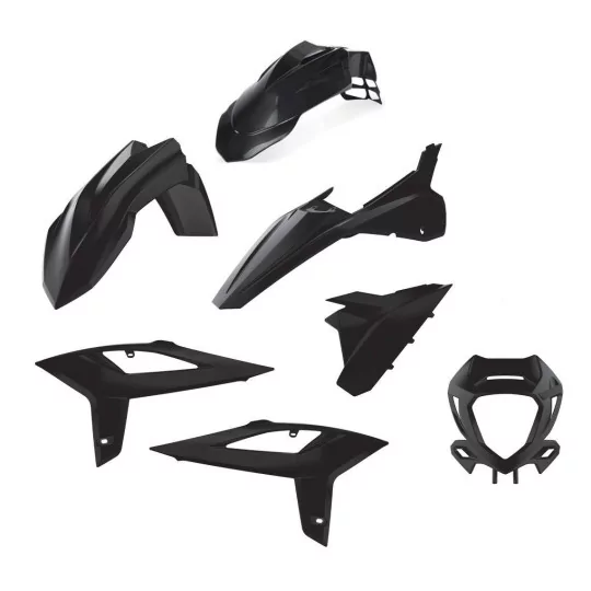Motorcycle graphics supermotard front fender