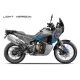 Moto stickerset Stickerset 901 NORDEN replica blue