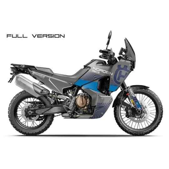Grafiche moto grafiche 901 NORDEN replica blue
