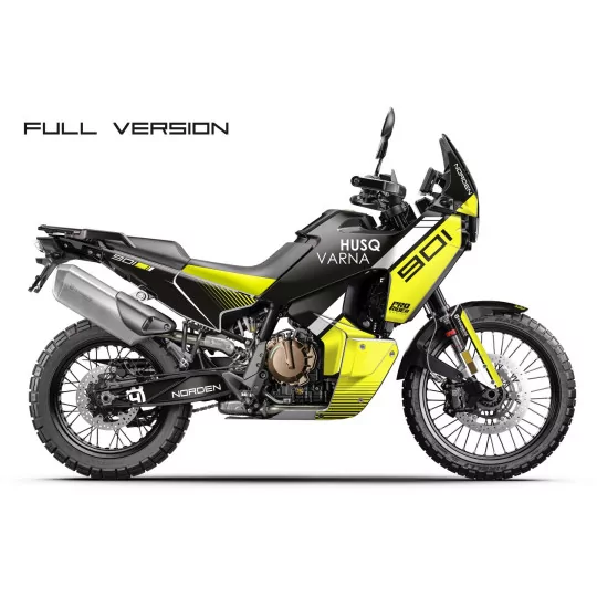 Moto stickerset Stickerset 901 NORDEN upline black HUSQVARNA