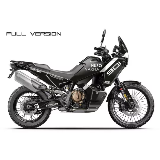 Moto stickerset Stickerset 901 NORDEN upline black&white HUSQVARNA