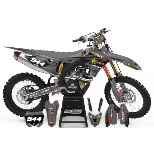 Moto stickerset STICKERSET Motocross SUZUKI PERSO OSTIL .7