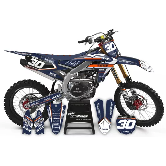 Moto stickerset Stickerset Motocross PERSO YAMAHA RACING GOM