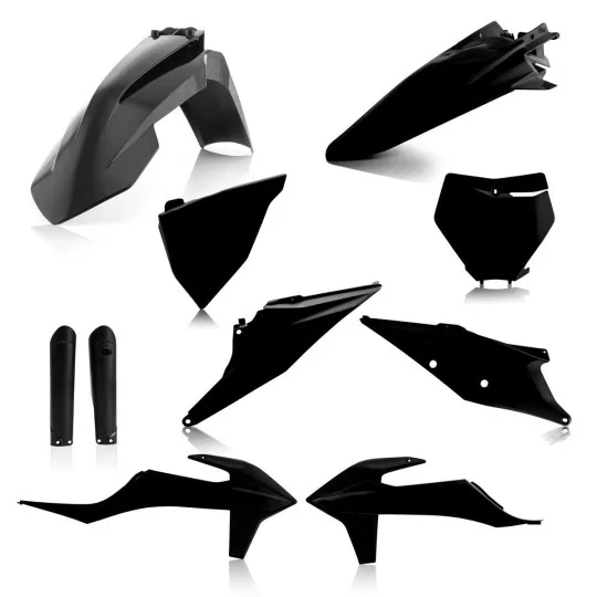 graphics moto Complete black plastics kit ACERBIS KTM SX-F 250-350-450 2019-2022 & SX 125-250 2019-2022
