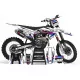 Motorrad-Dekorkit DEKOR Motocross für KTM PERSO TRASH WHITE GRADIENT
