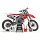 Stickerset motorfiets Stickerset Motocross perso HONDA MX TEST RED