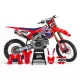 graphics moto graphics Motocross HONDA MX TEST REDRED