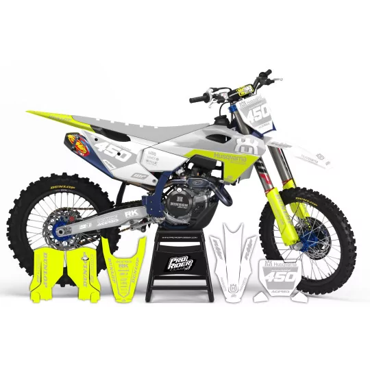 Stickerset moto STICKERSET Motocross HUSQVARNA MX TEST