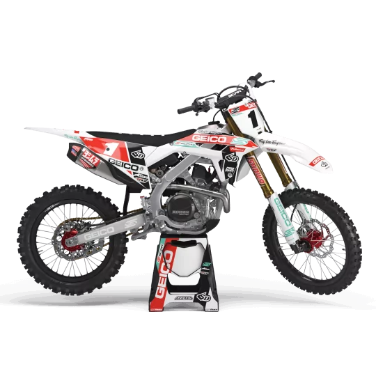 Kit adesivos moto Kit adesivos perso GEICO ONE