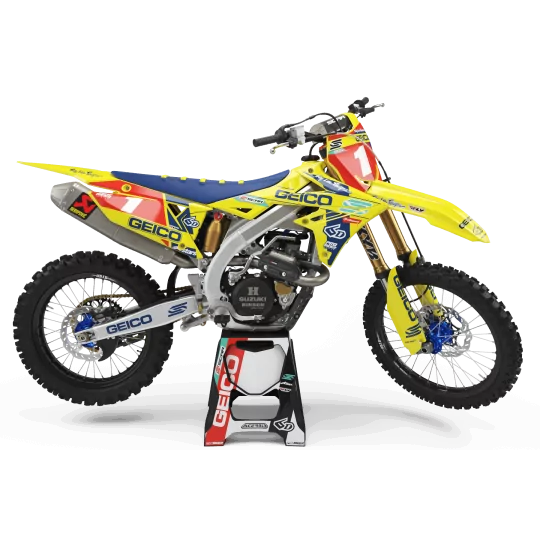 Kit adesivos moto Kit adesivos perso GEICO SUZUKI